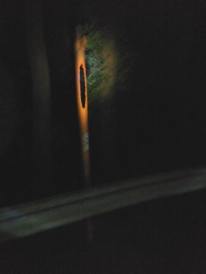 夜中の国道410号線旧道ののっぺら棒